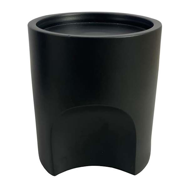 Crosby St. Black Pillar Candle Holder, 4"