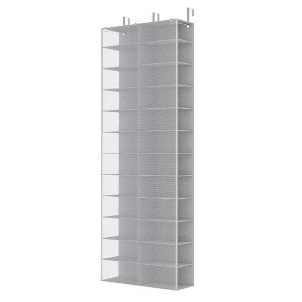 24-Pocket Over The Door Shoe Storage Organizer