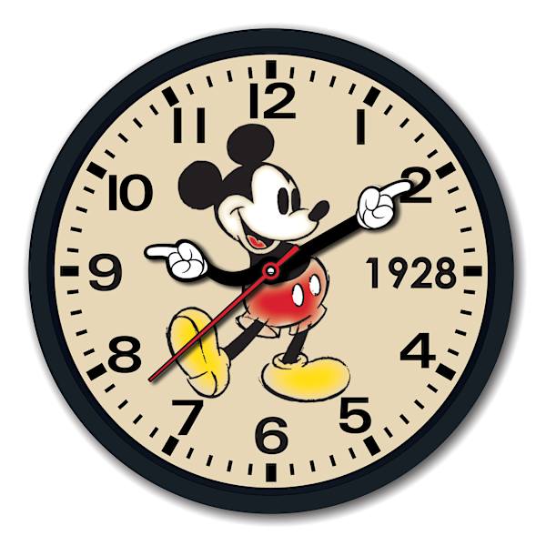 Mickey Mouse Round Wall Clock, 10"