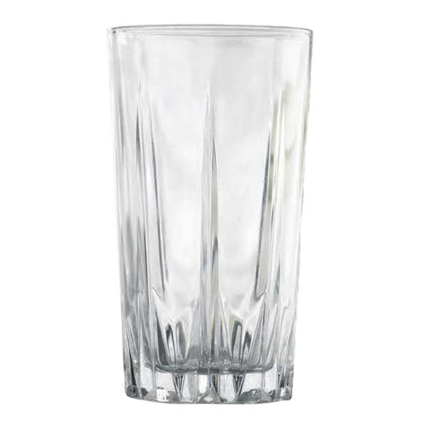 Set of 4 Diamante Glass Coolers, 17oz
