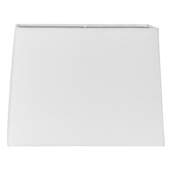 White Rectangle Small Table Lamp Shade, 7x12x9