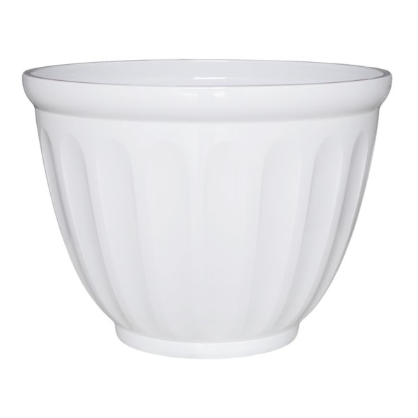 Providence Siena White Outdoor Planter, Medium