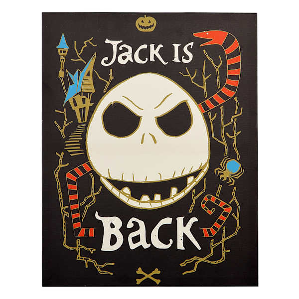 Jack Is Back Canvas Wall Art, 11x14