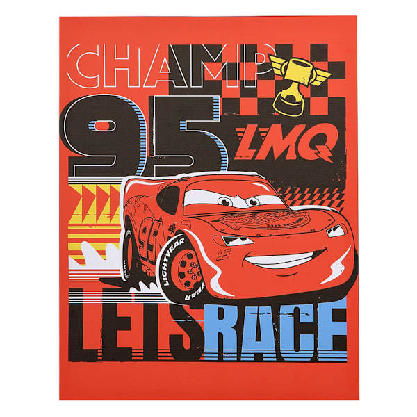 Cars Lightning McQueen Canvas Wall Art, 11x14