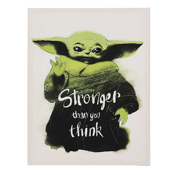 Mandalorian Stronger Canvas Wall Art, 11x14