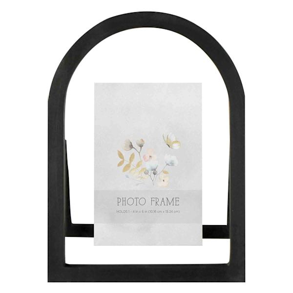 Arched Floating Tabletop Picture Frame, 4x6
