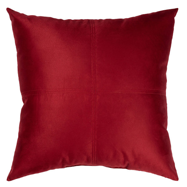 Suede throw pillows cheap