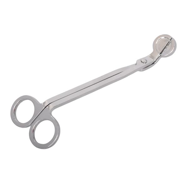 Providence Shiny Silver Metal Candle Wick Cutter