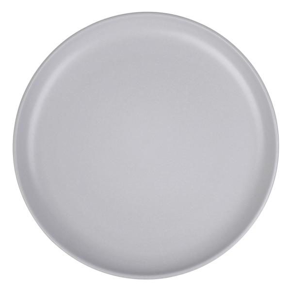 Set of 4 Stackable Ivory Dinner Plates, 10.5"