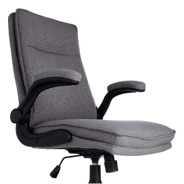 High Back Office Chair Grey At Home