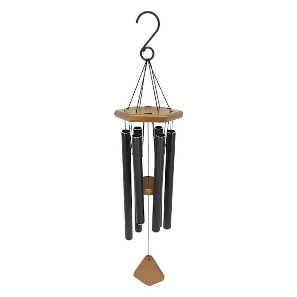Metal & Wood Wind Chime, 24"