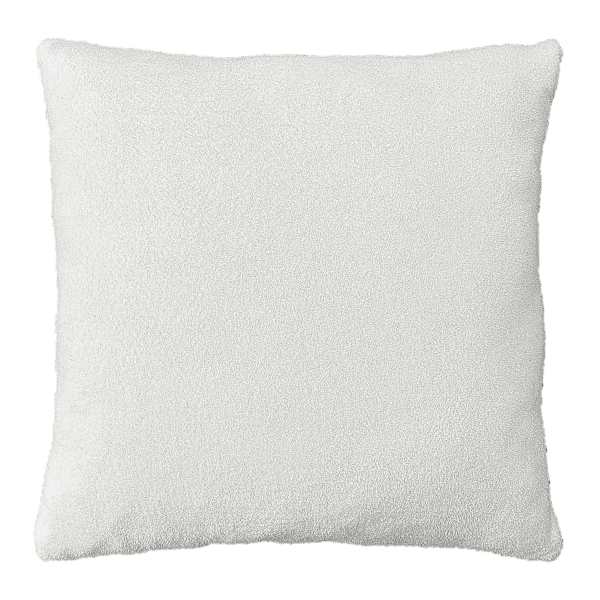 Cream Heathered Cozy Plush Throw Pillow, 24"