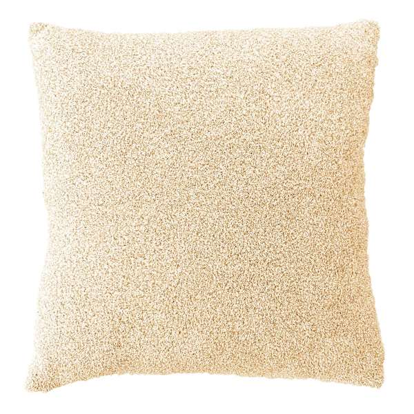 Brown Heathered Cozy Plush Throw Pillow, 18"