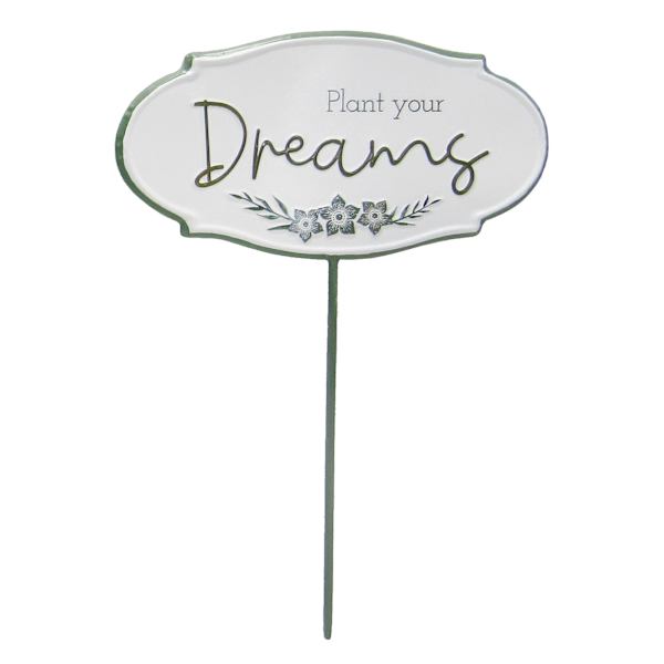 Honeybloom Dreams Metal Yard Pick, 14"