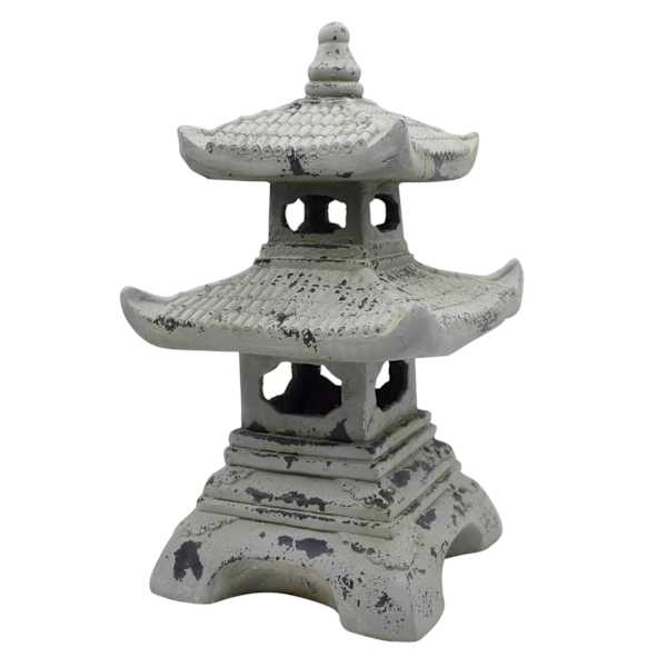 Pavilion Outdoor Outdoor Garden Statue, 19.5"