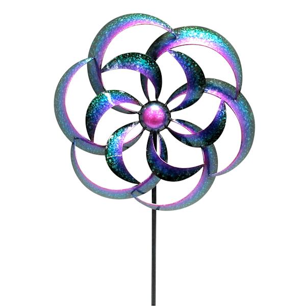 Metal Wind Spinner Yard Stake, 42"