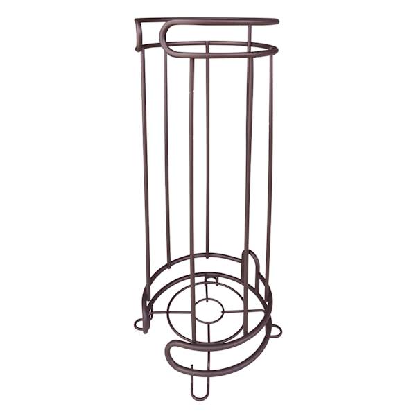 Gia Oil Rubbed Bronze Toilet Paper Holder, 15.5"
