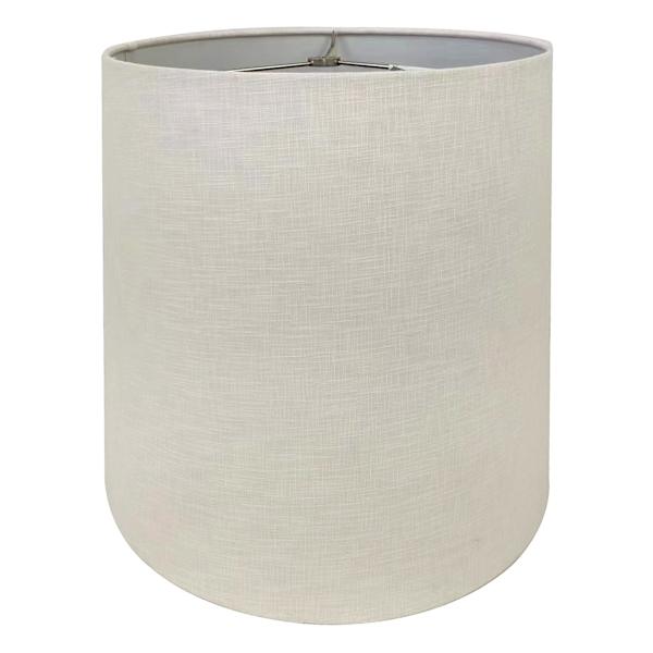 Off-White Tapered Drum Large Table Lamp Shade, 13x15x14