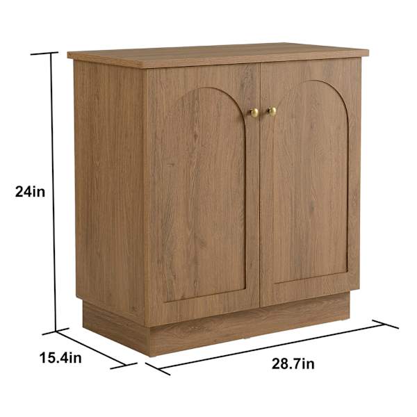 Honeybloom Blair Cabinet, Rustic Natural