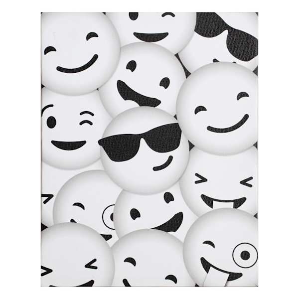 Emojis Canvas Wall Art, 11x14