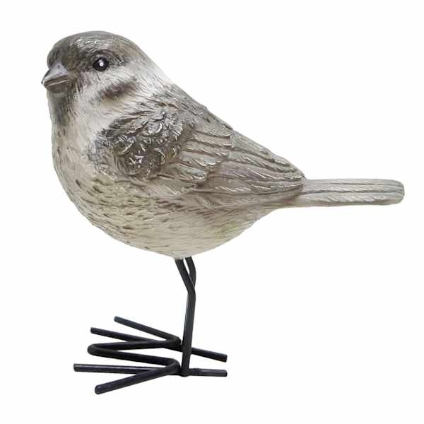 Honeybloom Chickadee Outdoor Garden Statue, 4"