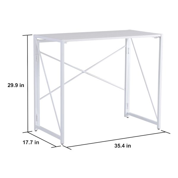 Venice Folding Desk, White