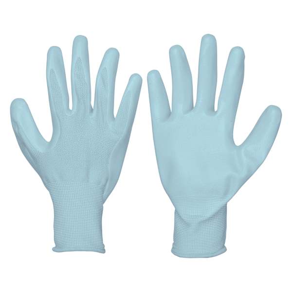 Nitrile Garden Gloves, Blue