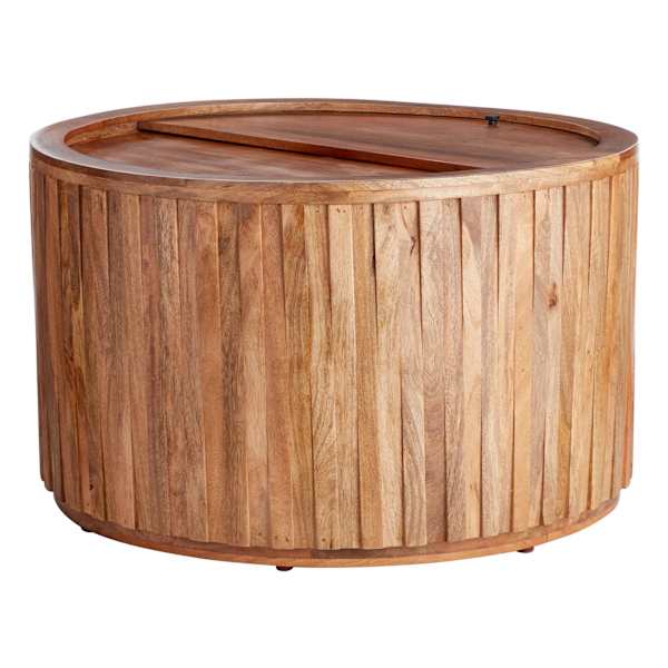 Found & Fable Havana Coffee Table with Natural Mango Wood Finish