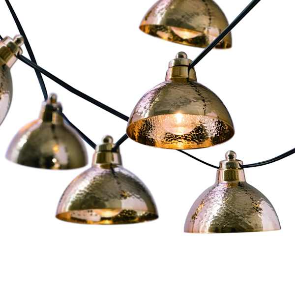 Better homes and gardens hammered metal string lights online