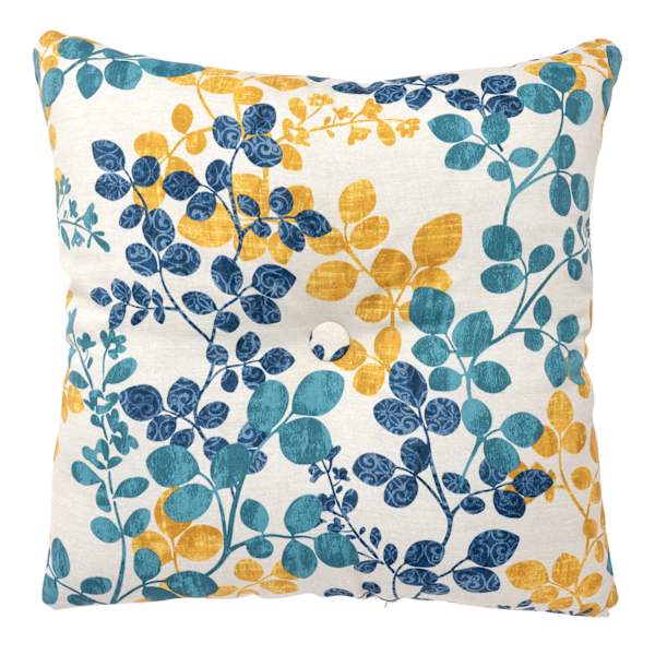 Cabrera Ocean Outdoor Tufted Back Cushion