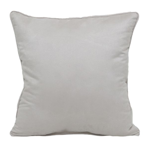 Papyrus Faux Suede Throw Pillow, 18"