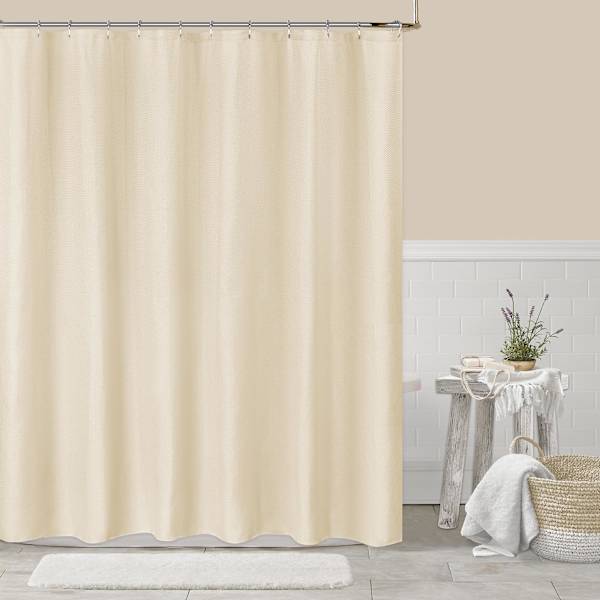 Honeybloom Yellow Cassie Shower Curtain, 72"