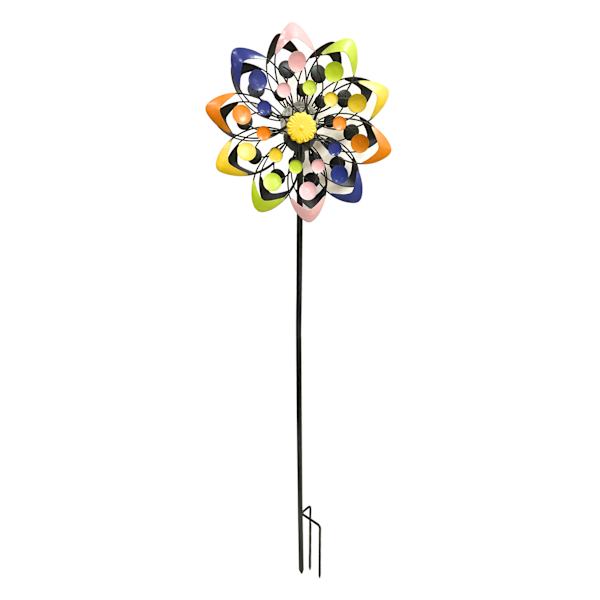 Solar Metal Wind Spinner, 50"