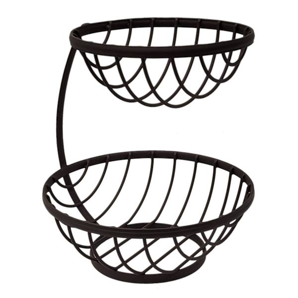 Bronze 2-Tier Ashley Server Baskets