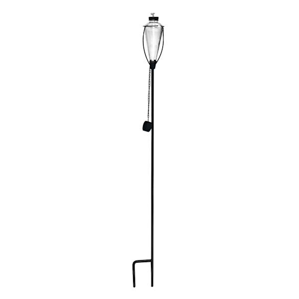 Clear Glass Garden Torch, 61"