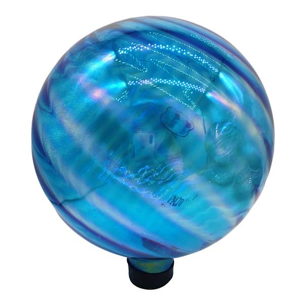 Blue Swirl Garden Gazing Ball, 10"