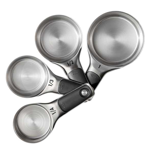 OXO 4-Piece Stainless Steel Measuring Cups