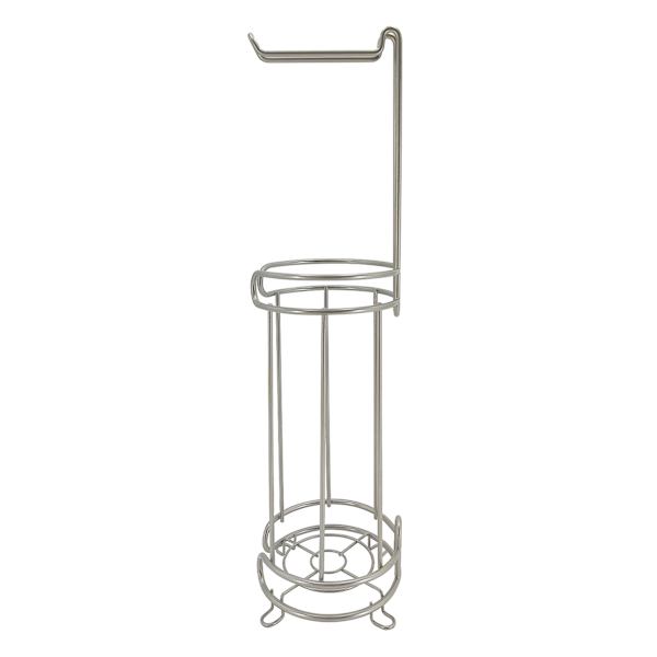 Gia Plus Satin Nickle Toilet Paper Holder