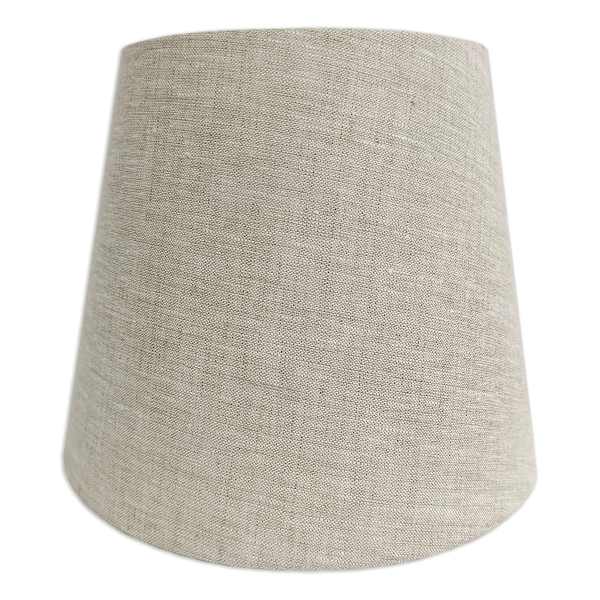 Grey Tapered Drum Small Table Lamp Shade, 7x10x8