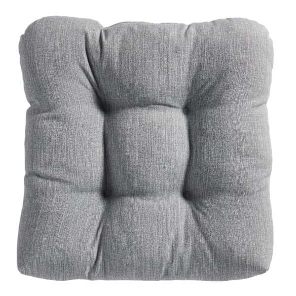 Tahiti Silver Outdoor Wicker Seat Cushion