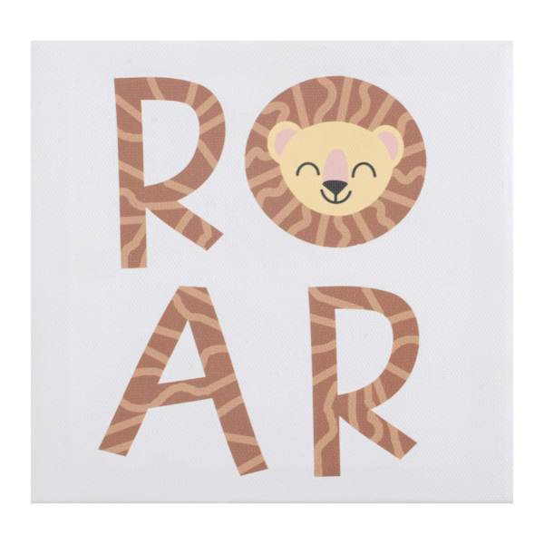 Tiny Dreamers Roar Canvas, 6"