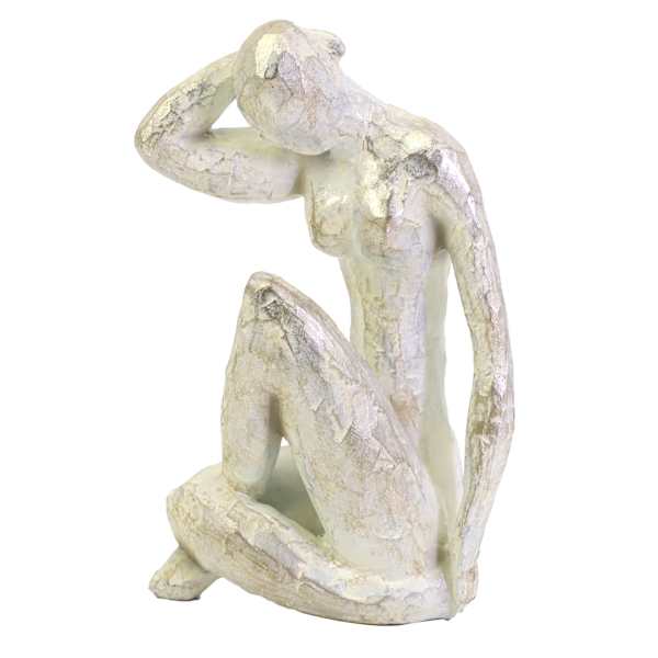 Sitting Woman Figurine, 6x8