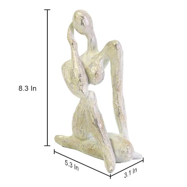 Thinking Woman Figurine, 5x8