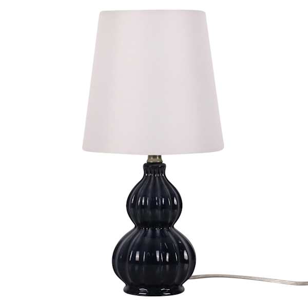 Blue accent lamp on sale
