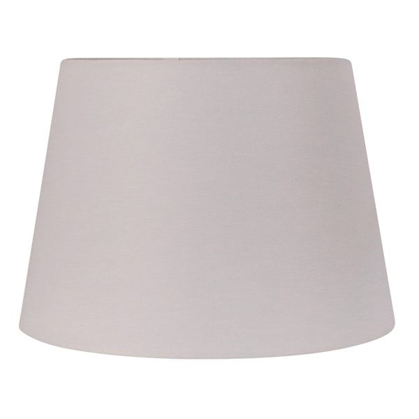 White Tapered Drum Large Table Lamp Shade, 13x17x12