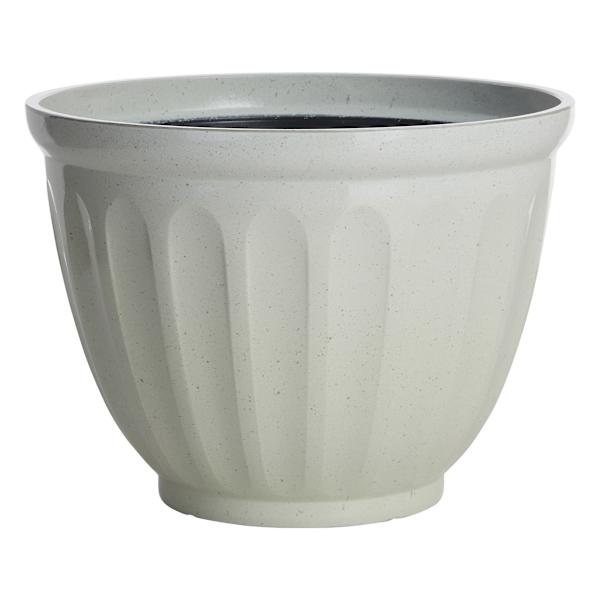 Providence Siena White Outdoor Planter, Medium