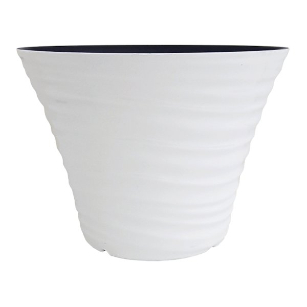 Sunny Club White Spout Outdoor Planter, Small