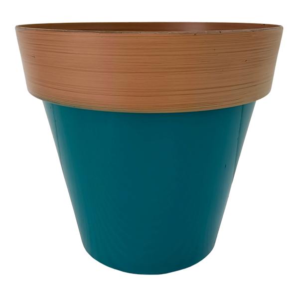 Felix Blue Outdoor Planter, Small