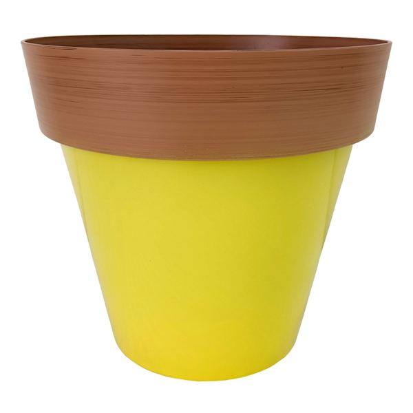 Felix Yellow Outdoor Planter, Small