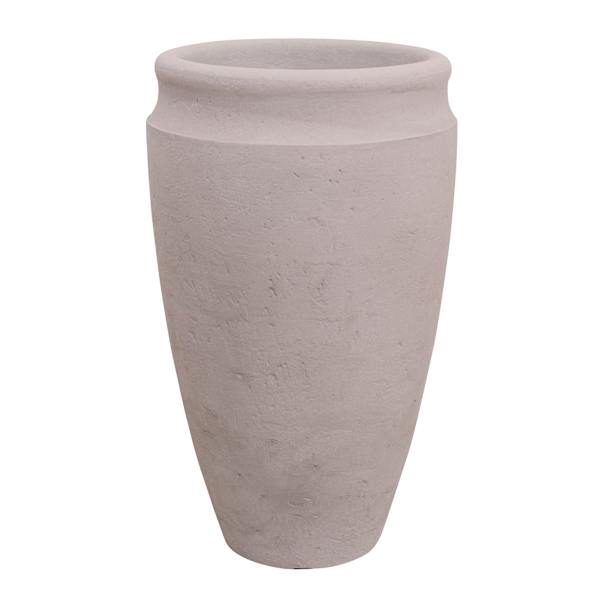 Japi Clay Antique Tall Outdoor Planter, Small